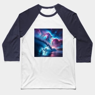 Nebula Wave Baseball T-Shirt